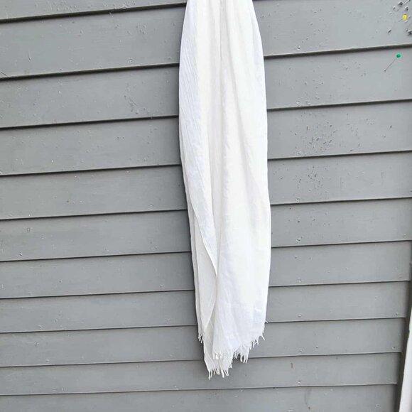 Michael Stars White Scarf NWT!  NEW! - Picture 8 of 14